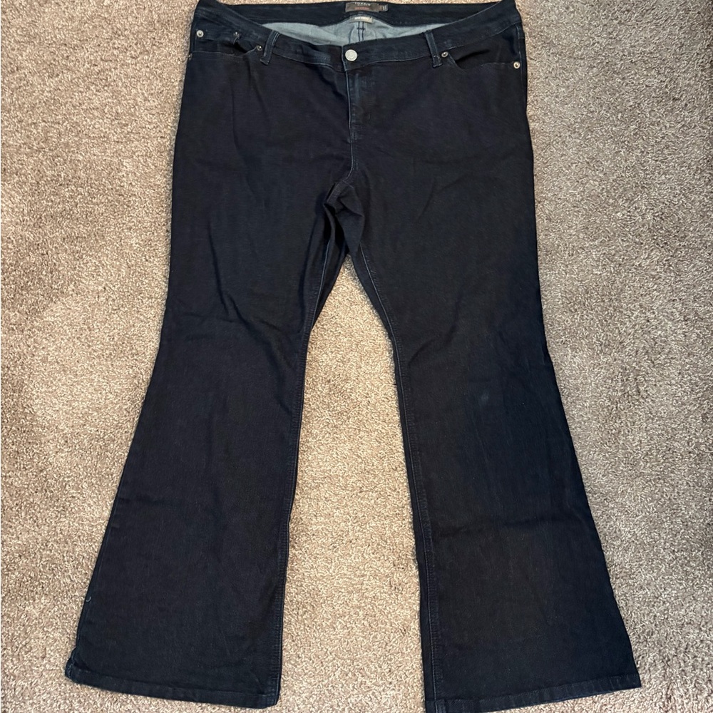 Torrid Luxe Slim Bootcut Jeans - Deep Indigo